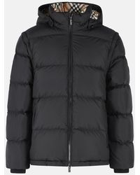 Burberry - 'Bideford' Nylon Down Jacket - Lyst