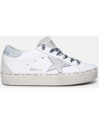 Golden Goose - 'hi Star Classic' Leather Sneakers - Lyst