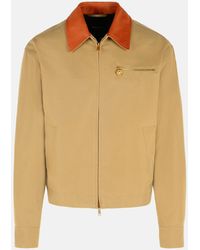 Versace - Cotton Jacket - Lyst