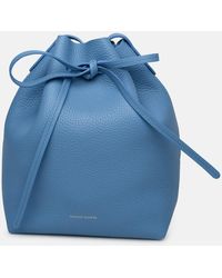 Mansur Gavriel - Lago Leather Mini Bucket Bag - Lyst