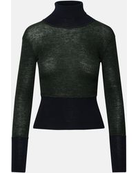 Thom Browne - And Black Wool Turtleneck Sweater - Lyst