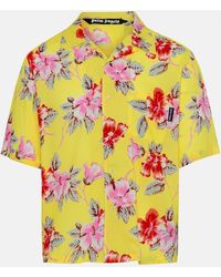 Palm Angels - Viscose Shirt - Lyst