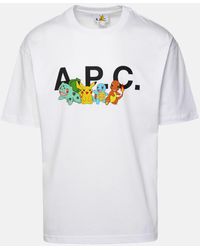 A.P.C. - 'pokémon The Crew' Cotton T-shirt - Lyst