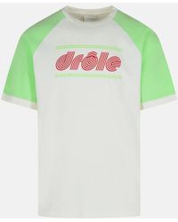 Drole de Monsieur - 'Tennis' Cotton T-Shirt - Lyst
