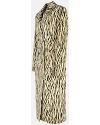 ムートン・ファーコート ROTATE BIRGER CHRISTENSEN PRINTED FAUX FUR COAT Coats and Jackets | ROTATE Birger Christensen