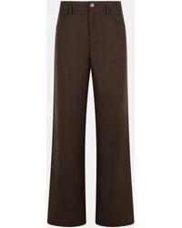Séfr - 'Jiro' Wool Blend Pants - Lyst