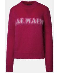 Balmain - Virgin Wool Blend Sweater - Lyst