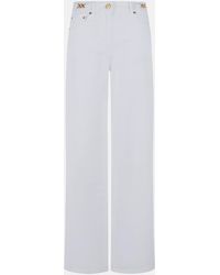 Versace - Cotton Jeans - Lyst