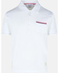 Thom Browne - Cotton Polo Shirt - Lyst