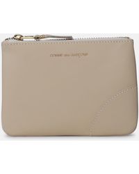 Comme des Garçons - Comme Des Garçons Wallet Small Leather Flat Bag - Lyst