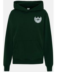 Sporty Rich Beverly Hills Sweatshirt With Half Zip in Gray Lyst