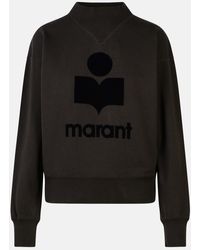 Isabel Marant - 'Moby' Cotton Blend Sweatshirt - Lyst