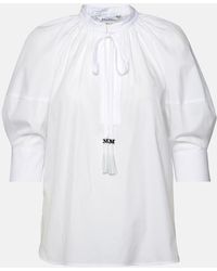 Max Mara - 'carpi' Cotton Shirt - Lyst