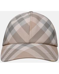 Burberry - Polyester Hat - Lyst