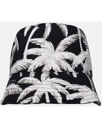 Palm Angels - Two-tone Cotton Hat - Lyst
