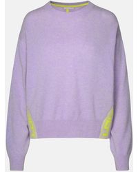 Brodie Cashmere - Lilac Cashmere Sweater - Lyst