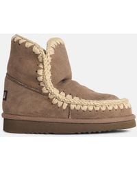 Mou - 'Eskimo 18' Mole Suede Ankle Boots - Lyst