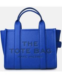 Marc Jacobs - 'tote' Cobalt Leather Bag - Lyst