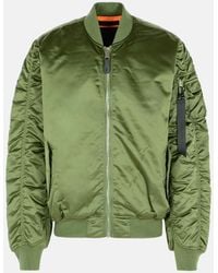 Alpha Industries - 'Ma-1 Uv' Nylon Bomber Jacket - Lyst