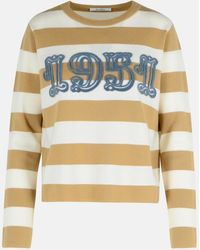 Max Mara - 'Viterbo' Sand Virgin Wool Sweater - Lyst