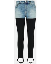 Coperni - Two-Tone Organic Cotton Pantaloe - Lyst