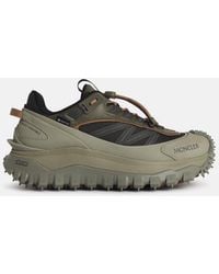 Moncler - 'Trailgrip Gtx' Leather Blend Sneakers - Lyst