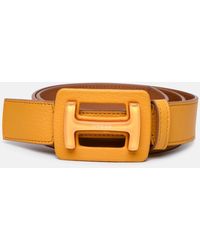 Hogan - Leather Belt - Lyst