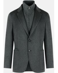 ZEGNA - 'Oasi Beaver' Cashmere Jacket - Lyst