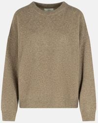 Loulou de Saison - Melange Cenere Wool Blend Sweater - Lyst