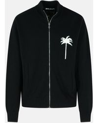 Palm Angels - Cotton Blend Sweater - Lyst