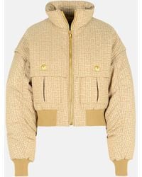 Balmain - Jacquard Bomber Jacket - Lyst