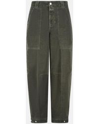 Closed - 'Rhannon' Cotton Pants - Lyst