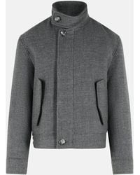 Ami Paris - 'Harrington' Virgin Wool Jacket - Lyst