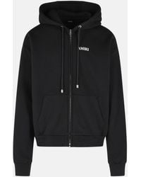 Amiri - Relaxed Zip Up Hoodie - Lyst