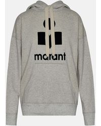 Isabel Marant - Cotton Blend Mansel Sweatshirt - Lyst
