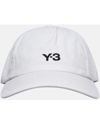 Y-3 - Dad' Talc Cotton Hat - Lyst