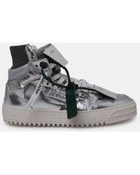 Off-White c/o Virgil Abloh - Off Court 3.0 Sneakers In Laminated Leather Blend - Lyst