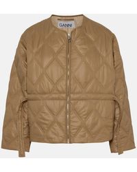 Ganni - Recycled Nylon Jacket - Lyst