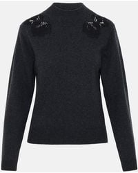 See By Chloé - See By Chloé Wool Blend Grey Sweater - Lyst