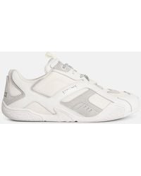 Versace - 'Galaxia' Leather Blend Sneakers - Lyst