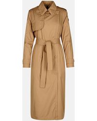 Moncler - 'Barbetane' Polyester Trench Coat - Lyst