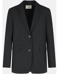 Closed - 'Lola' Virgin Wool Blend Blazer - Lyst