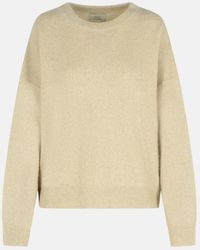 Loulou de Saison - Melange Rock Wool Blend Sweater - Lyst