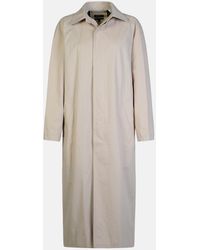 A.P.C. - 'gaia' Cotton Trench Coat - Lyst