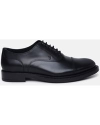 Tod's - Smooth Leather Lace-up Shoes - Lyst