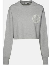 Stella McCartney - 's-wave' Organic Cotton Sweatshirt - Lyst