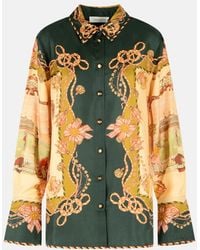 Zimmermann - Camicia 'Valiant' - Lyst