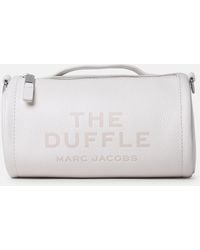 Marc Jacobs - Cream Leather Duffle Bag - Lyst