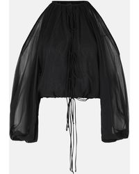 ANDAMANE - Silk Blouse - Lyst