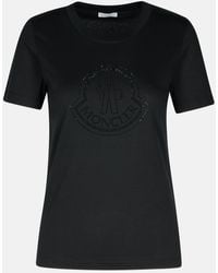 Moncler - Cotton T-shirt - Lyst